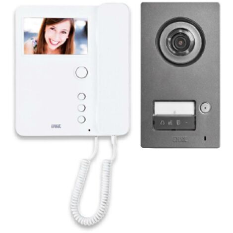 Kit villa monofamiliare con mikra2 e monitor a cornetta mìro urmet 1784/761