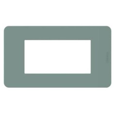 Placca bticino matixgo 4 moduli agave - ja4804ta
