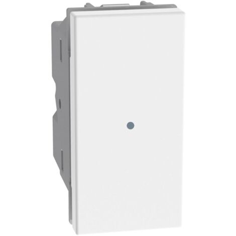 Deviatore assiale Bticino MatixGo JW4053 1P 10AX illuminabile