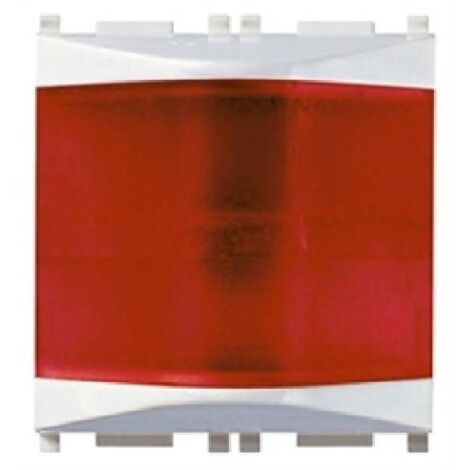 Vimar plana gemma luminosa colore rossa 3w 230v 14387.r