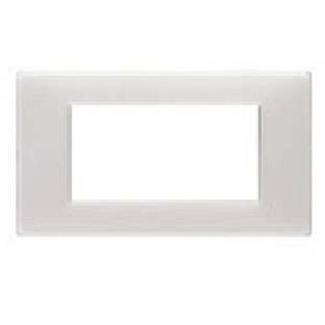 VIMAR 14654.41 - Placca 4M Reflex neve (Plana)