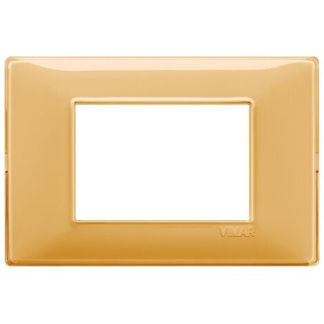 Placca 3M Reflex ambra Vimar Plana 14653.43 (1/5)