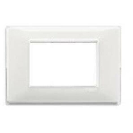 Vimar Plana placca 3 moduli colore neve 14653.41
