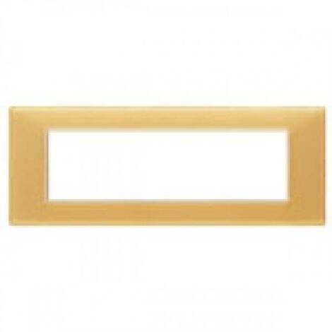 Placca 7M Reflex ambra Vimar Plana 14657.43 (1/3)