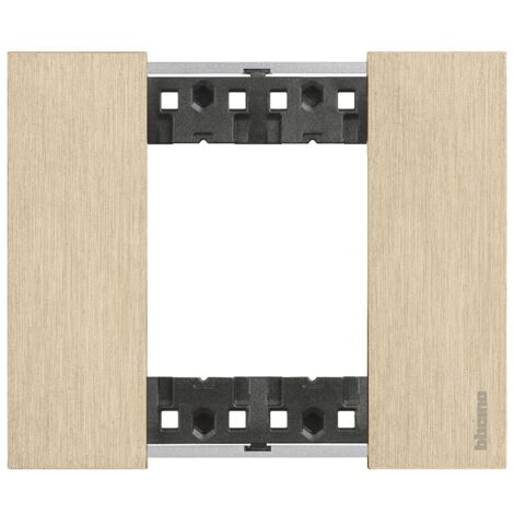 Bticino PLACCA 2 POSTI ORO LIVING NOW KA4802ZW