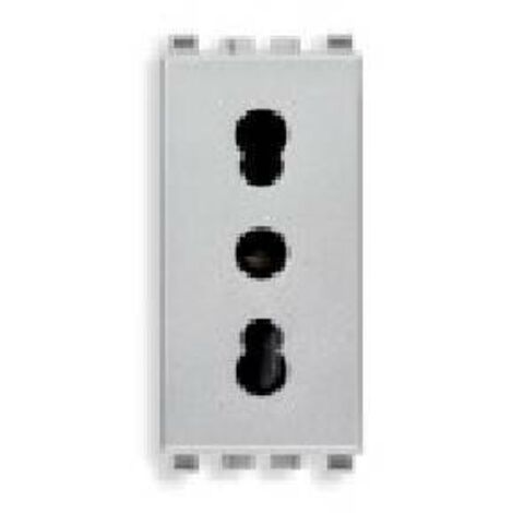 Vimar Eikon next presa bipasso 10/16A 20203.N (1/8)