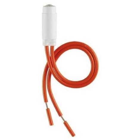 Spia LED rossa  precablata  per serie Idea,  Eikon, Arkè e Plana Vimar 00936.250.r