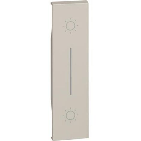 Bticino cover PER DOPPIO PULSANTE 1m sabbia living now km05l (1/3)