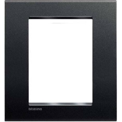 Bticino livinglight placca 3+3 moduli colore  antracite lna4826ar