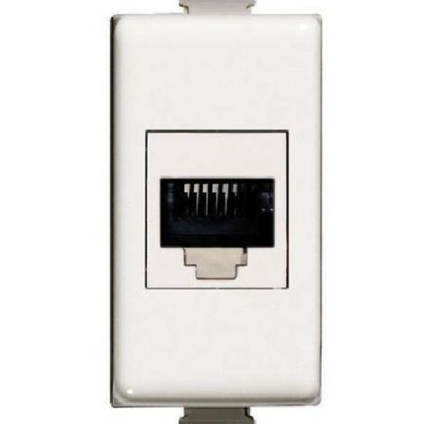 Connettore RJ45 tooless categoria 6 Bticino Matix AM5962C6 (1/5)