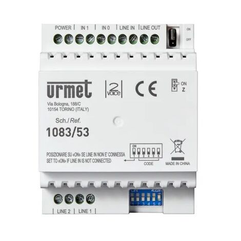 Interfaccia di colonna Urmet 1083/53 sostisuisce urmet 1083/50