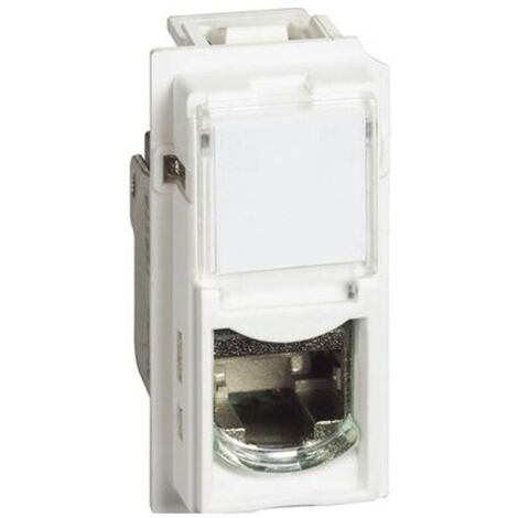 Bticino presa lan Connettore RJ45 categoria 6A UTP BIANCO KW4279C6A (1/2)