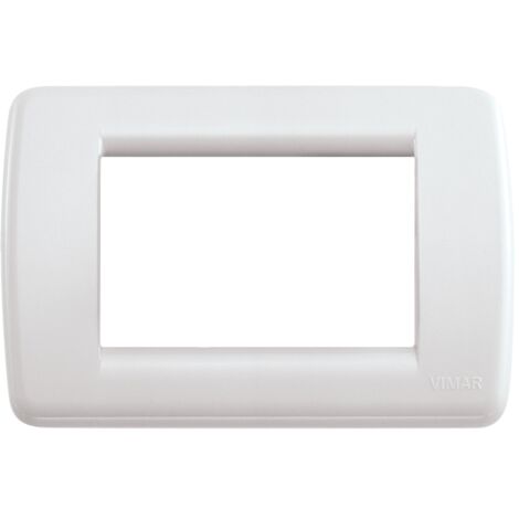 VIMAR 16763.04 - Placca Rondò 3M - Bianco "Idea" (Idea)