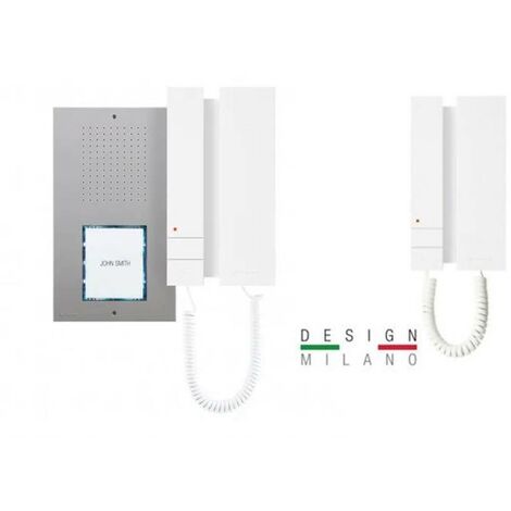 Kit citofono bifamiliare comelit 4 fili +n KCA5061B a 2 famiglie