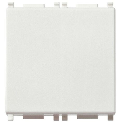 Copriforo doppio bianco Vimar Plana 14042 2 moduli