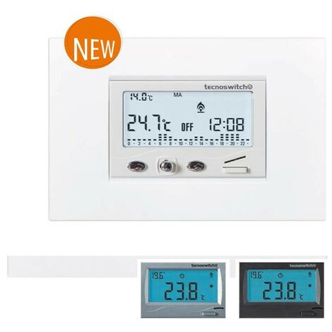 Cronotermostato per Bticino Living Now digitale incasso 503 bianco sabbia nero compatibile