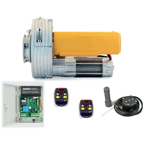 Kit Motore serranda completo di centralina luce cortesia e 2 telecomandi Norton 170kg