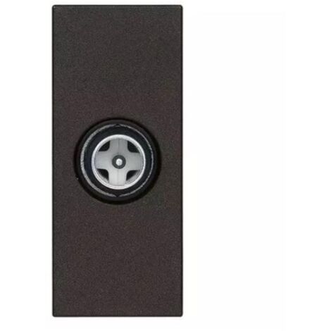 Presa TV-RD-SAT diretta colore nero compatibile serie Linea tipo vimar 30300.01.G