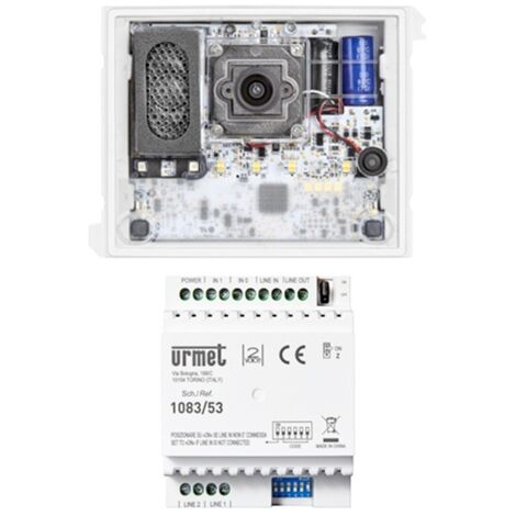 KIT COLONNA SECONDARIA VIDEO URMET ALPHA 1783/758 (1/3)