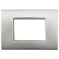 Placca AIR 7 moduli - Tech - materiale metallo - Bticino LivingLight  LNC4807TE