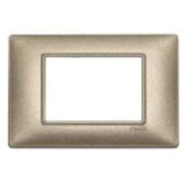 Placca 3M bronzo metallizzato Vimar Plana 14653.70