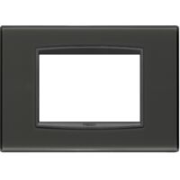 Placca Classic 3M Reflex antracite Eikon vimar 20653.42
