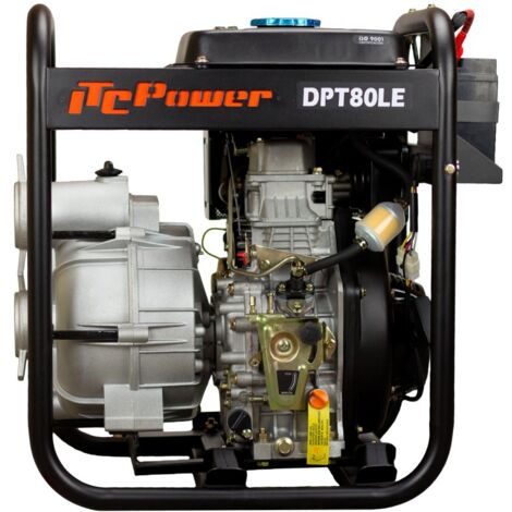 DPT80LE Motobomba Diésel ITCPower de Aguas Cargadas (1/5)