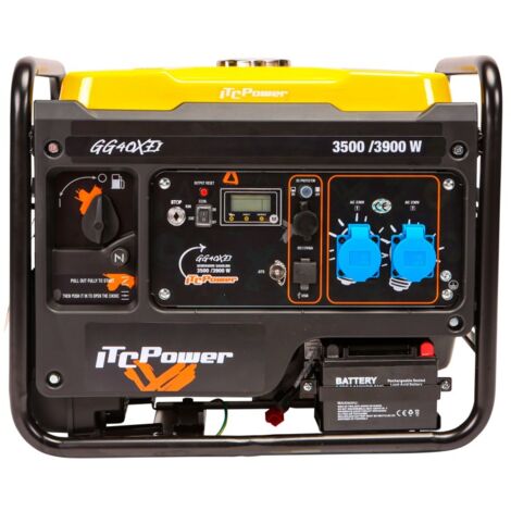 GG40XEi Generador Inverter Abierto ITC Power 3,9kW de Potencia Máxima