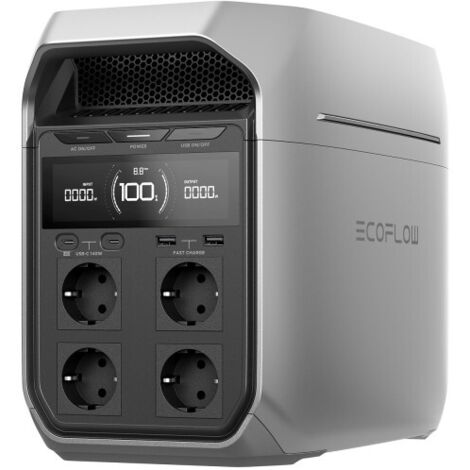 DELTA 3 Plus Estación de energía portátil salida de 1,8KW de ECOFLOW
