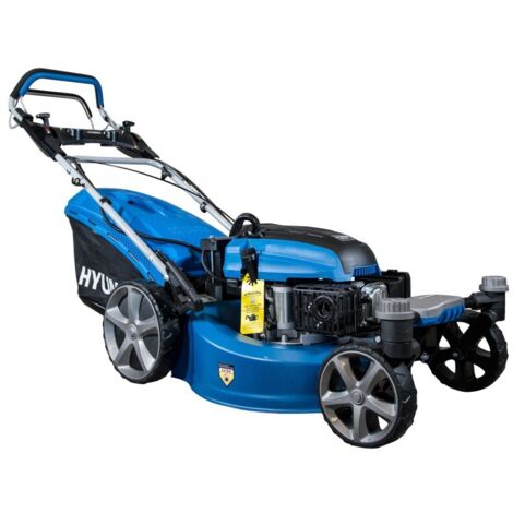HYM51SPE-ZT Cortacésped Mulching HYUNDAI con arranque eléctrico y giro 360º (1/5)