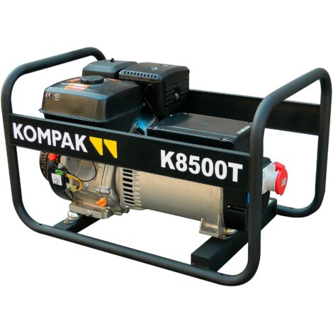 K8500T Generador Gasolina KOMPAK alternador LINZ trifásico (1/4)