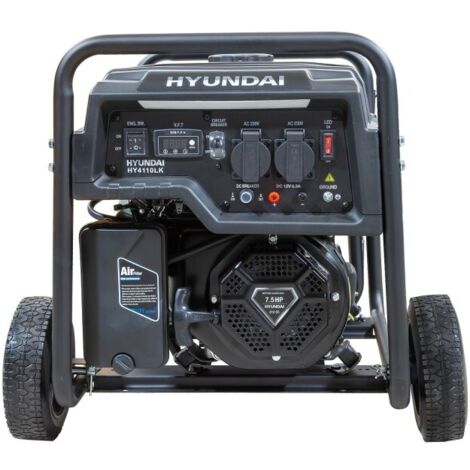 HY4110LK Generador Eléctrico Monofásico Gasolina de 3,3KW Hyundai (1/5)
