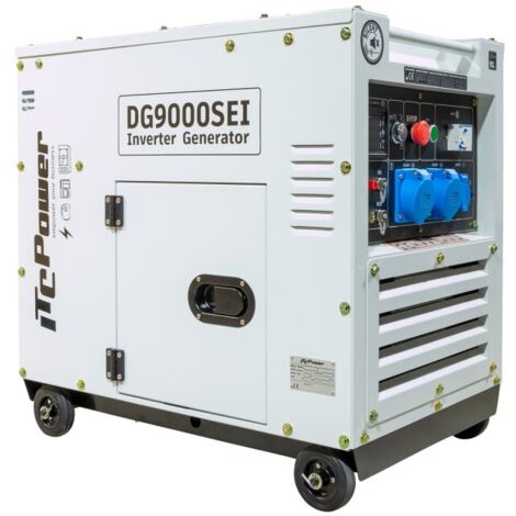 DG9000SEi Generador Inverter Monofásico Diésel de 6500W ITCPower (1/5)