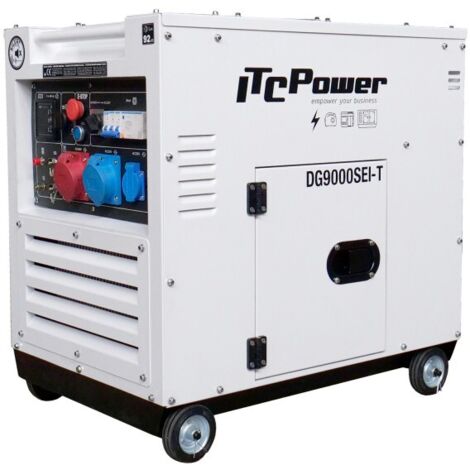 DG9000SEi-T Generador Diésel Inverter 6,5Kw/8,1kVA Full Power ITCPower (1/5)