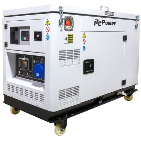 DG12000XSEM Generador Diésel Monofásico 10kW ITCPower (1/5)