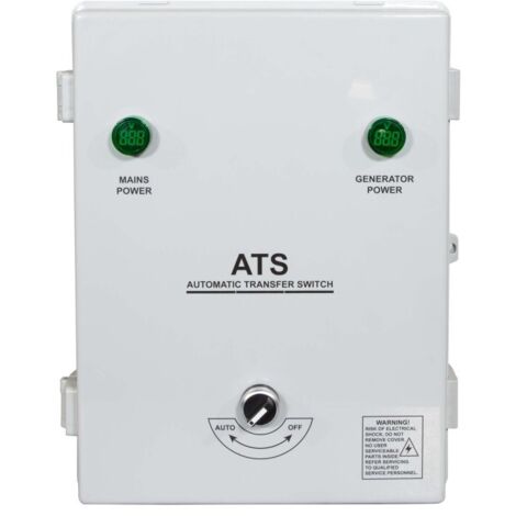 ATS-W-40A-3 Automatismo caída tensión red eléctrica - trifásico 400 V (1/5)