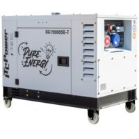 DG15000SET Generador Eléctrico Diésel Insonorizado Full Power 12Kw/15KVAs de ITCPower