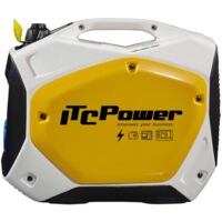 ITCPOWER - IT-GG22IGenerador Inverter 1,6/2,0 Kw. Unicamente 22 kg. Silencioso. Corriente 100% estable