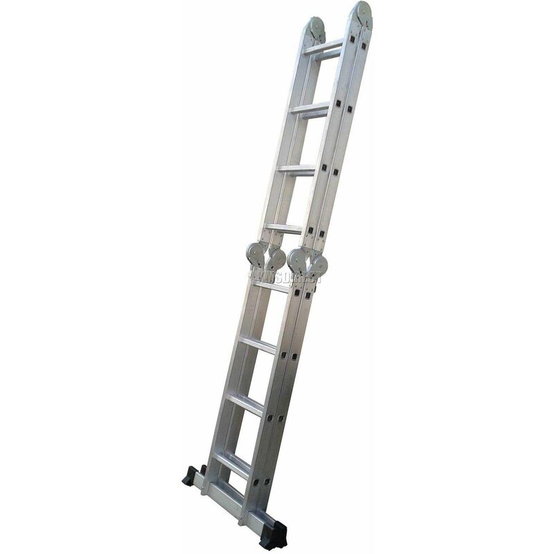 Grandmaster - Escalera De Aluminio Plegable 475cm, Escalera