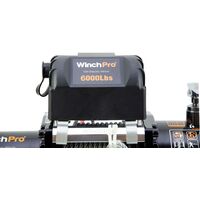 WinchPro - Cabrestante Eléctrico 12V 2700kg/6000lbs, 24m De Cuerda De Acero, 2 Mandos A Distancia Incluidos (1 Inalámbrico, 1 Cable), Ideal Para Atv, Buggies, Remolques, Quads Y Barcos