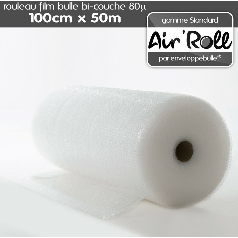 Rouleau papier kraft blanc - 1000 mm x 50m