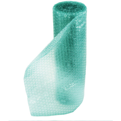 1 Rouleau de film bulle d'air RECYCLE largeur 40 cm x longueur 5 mes - gamme Air'Roll GREEN de la marque enveloppebulle