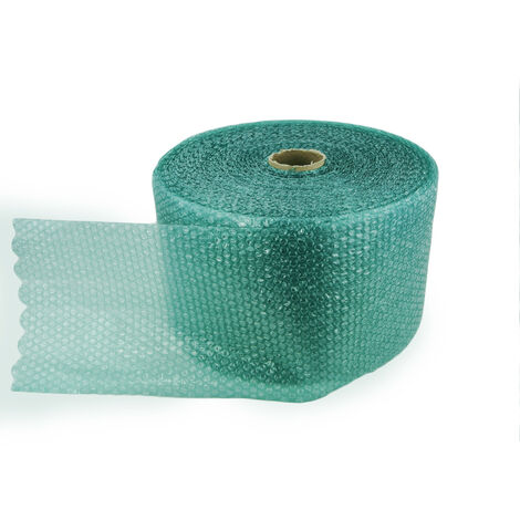 Lot de 20 Rouleaux de film bulle d'air RECYCLE largeur 25 cm x longueur 50 mes - gamme Air'Roll GREEN de la marque enveloppebulle