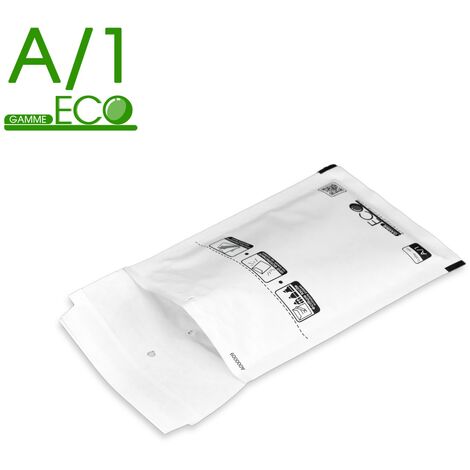 Lot de 1000 Enveloppes à bulles ECO A/1 format 100x165 mm