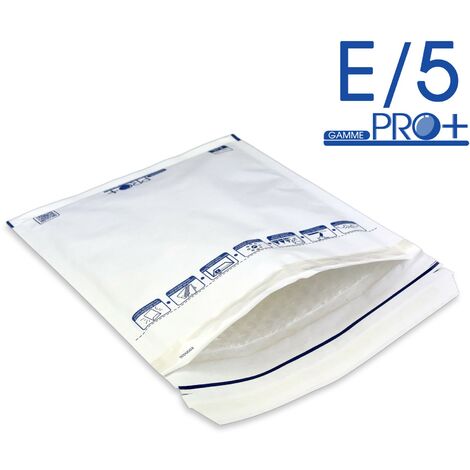 Lot de 100 Enveloppes à bulles PRO BLANCHES E/5 format 210x265 mm