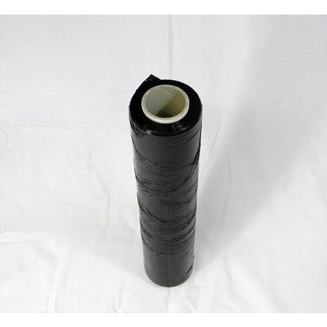 1 rouleau film étirable NOIR 45cm x 300 ml FABRICATION FRANCAISE