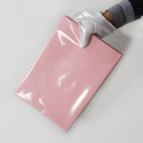 Lot de 500 Sachets plastiques à fermeture ZIP 250x350mm trà¨s résistants 90µ
