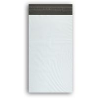 Lot de 10 Enveloppes plastiques blanches opaques FB03 - 240x350 mm