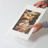 Lot de 500 Sachets plastiques SANS fermeture 250x400mm épaisseur standard 50µ