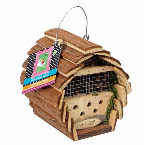 Maison pour insectes - en bois (1/2)